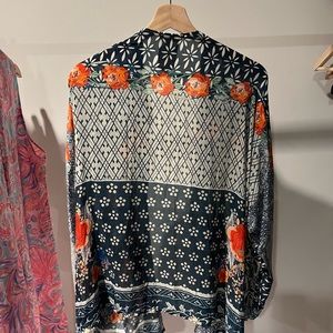 Johnny Was button down blouse